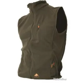 ALPENHEAT gilet chauffant FIRE FLEECE polaire VERT