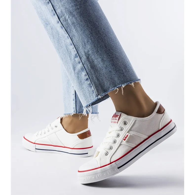 Baskets blanches Lee Cooper LCW-22-31-0862L