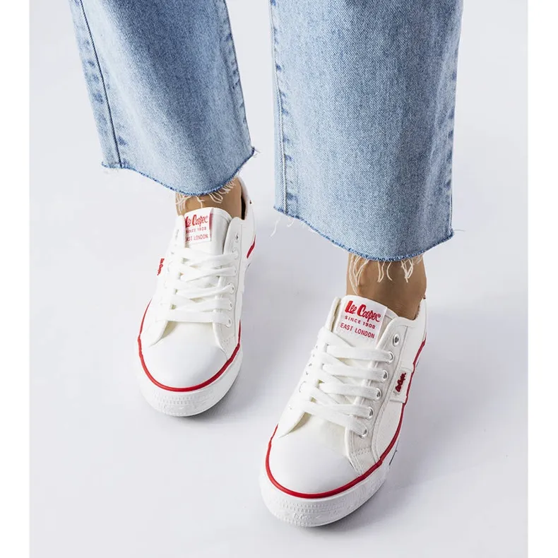 Baskets blanches Lee Cooper LCW-22-31-0862L