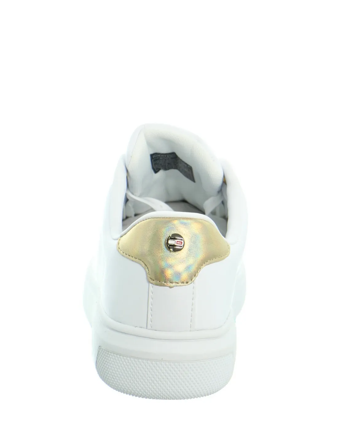 Baskets en cuir Tommy Hilfiger ref_51662 Blanc