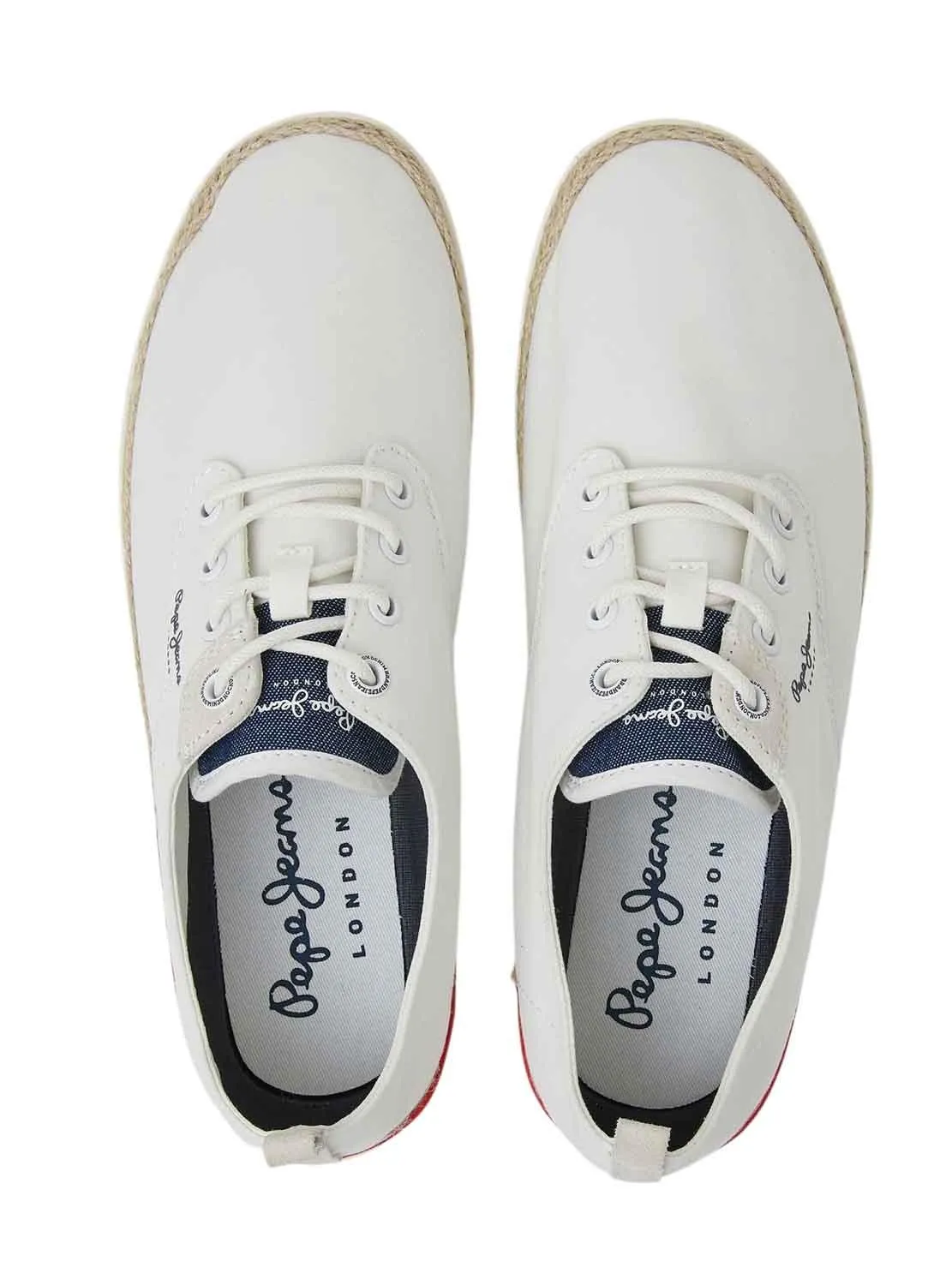 Baskets Pepe Jeans Maoui Surf Blanc Homme