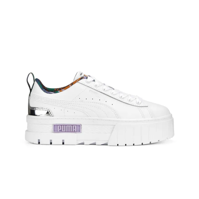 BASKETS PUMA MAYZE VACAY QUEEN BLANCHES ET VIOLETTES