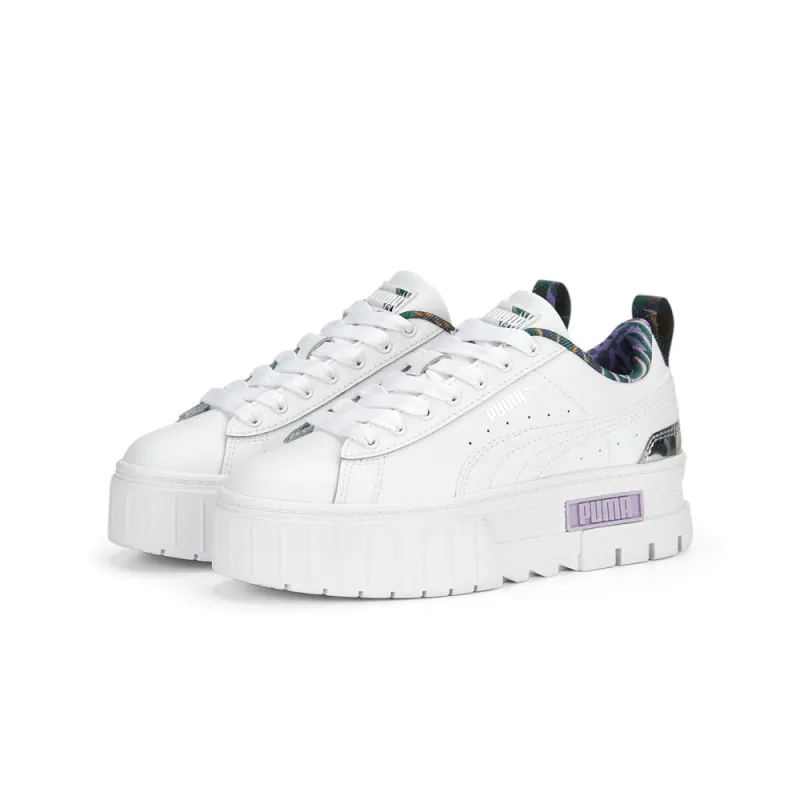 BASKETS PUMA MAYZE VACAY QUEEN BLANCHES ET VIOLETTES