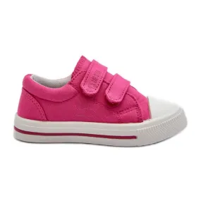 Baskets Velcro Enfant Big Star NN374113 Fuchsia rose