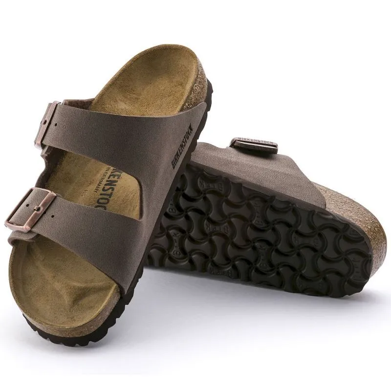 Birkenstock Arizona Birko-Flor Nubuck - Sandales | Hardloop