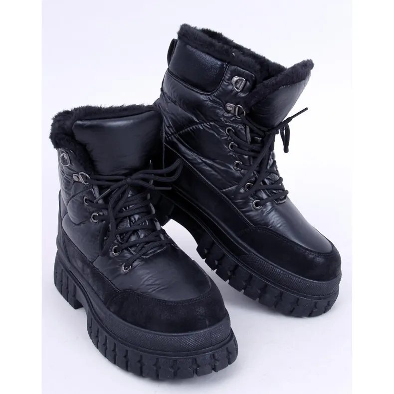 Bottes de neige femme Renn Noir le noir