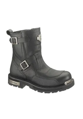 Bottes Harley Davidson Manifold en cuir noir D91692 Homme