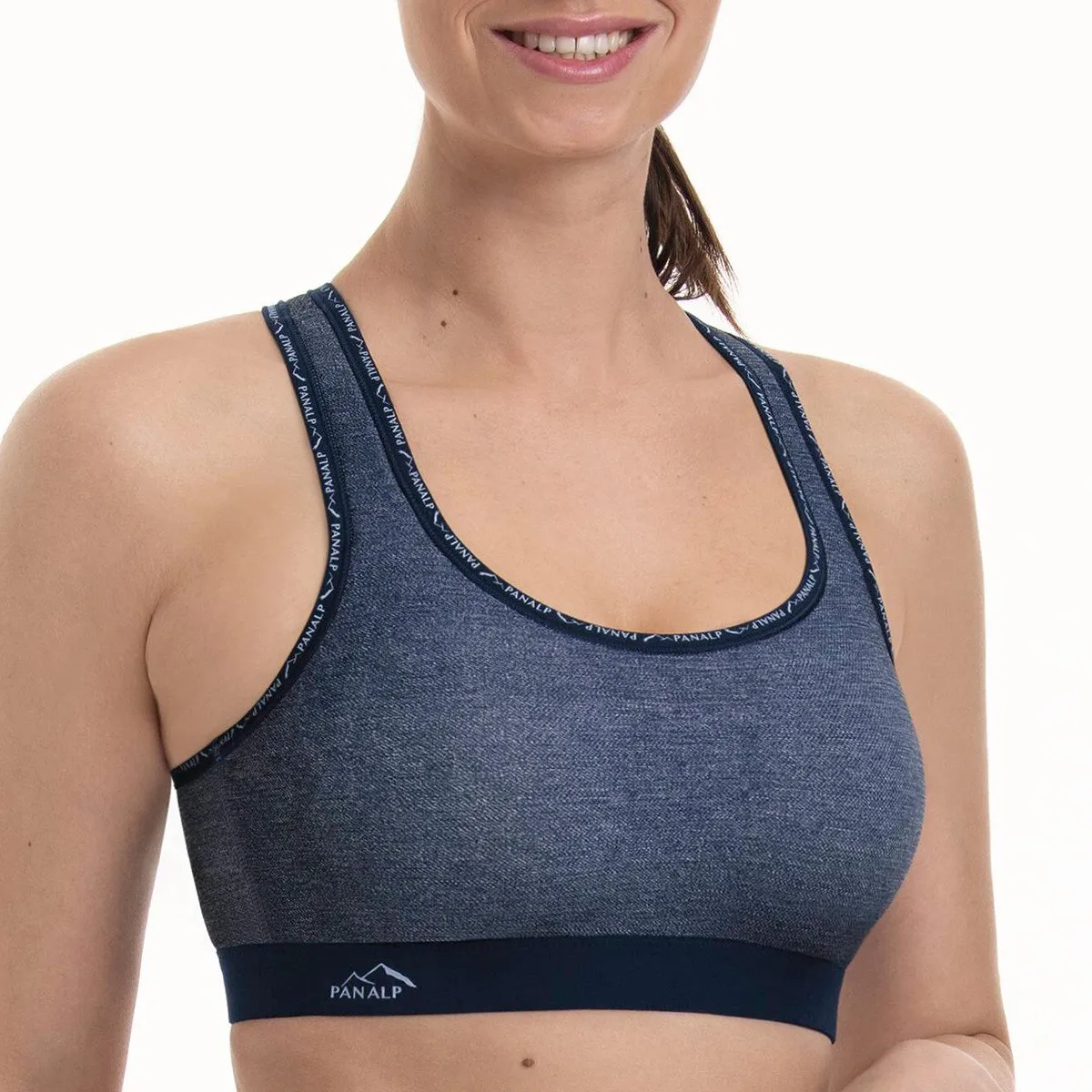 Brassière de sport respirante PanAlp Delta Jeans Anita Active