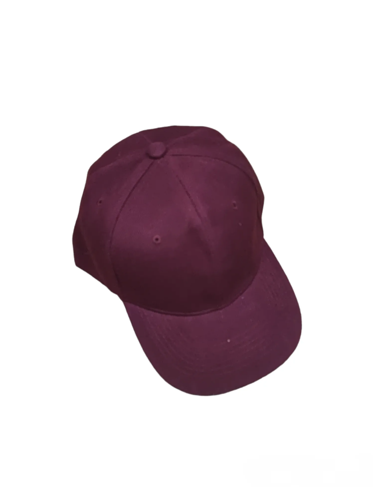 Casquette couleur unie bordeaux (x12)#14