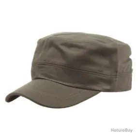 Casquette plate militaire modèle C - Vert