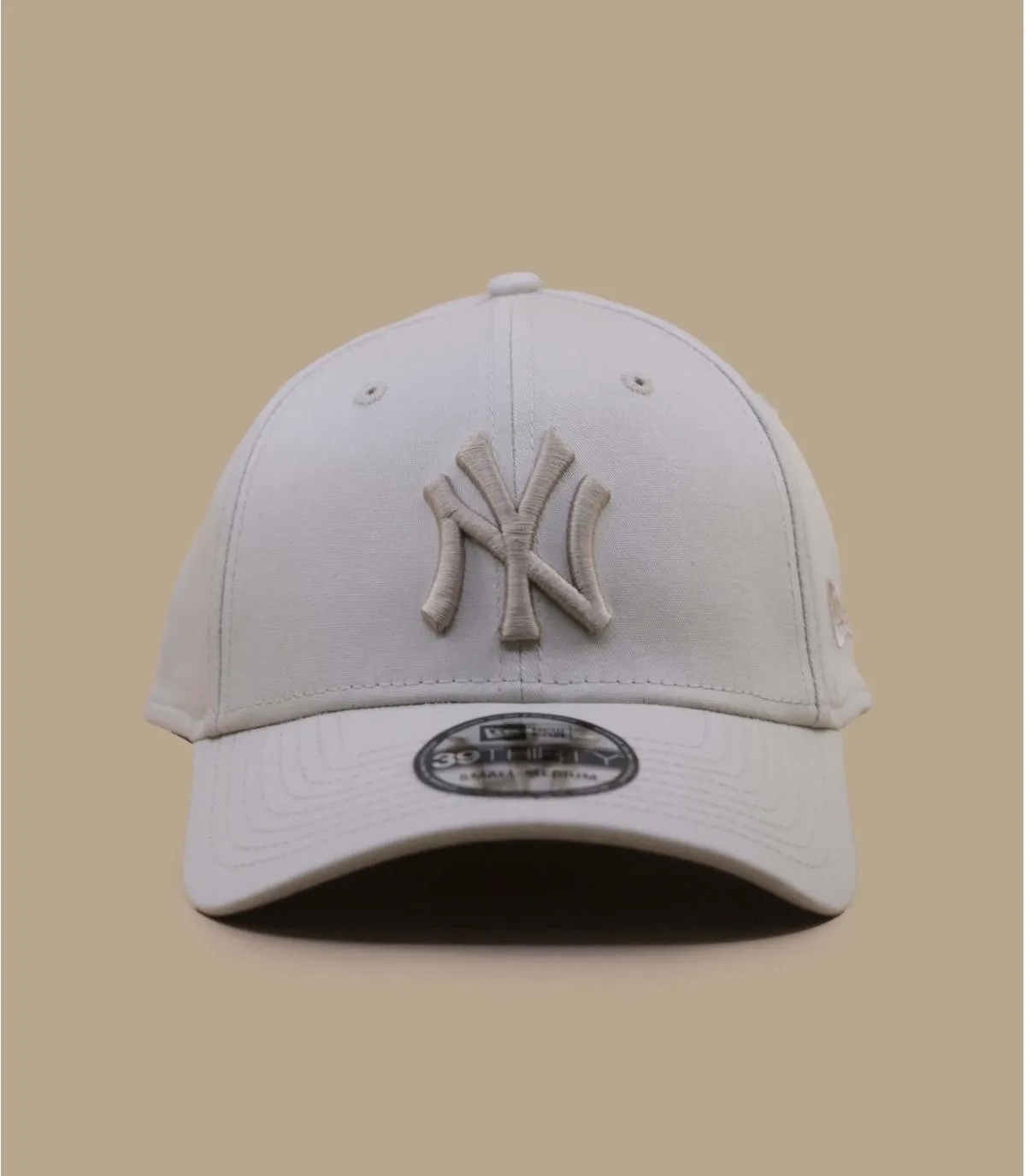 Casquette snapback NY beige - Casquette League Ess 39Thirty NY stone New Era : Headict