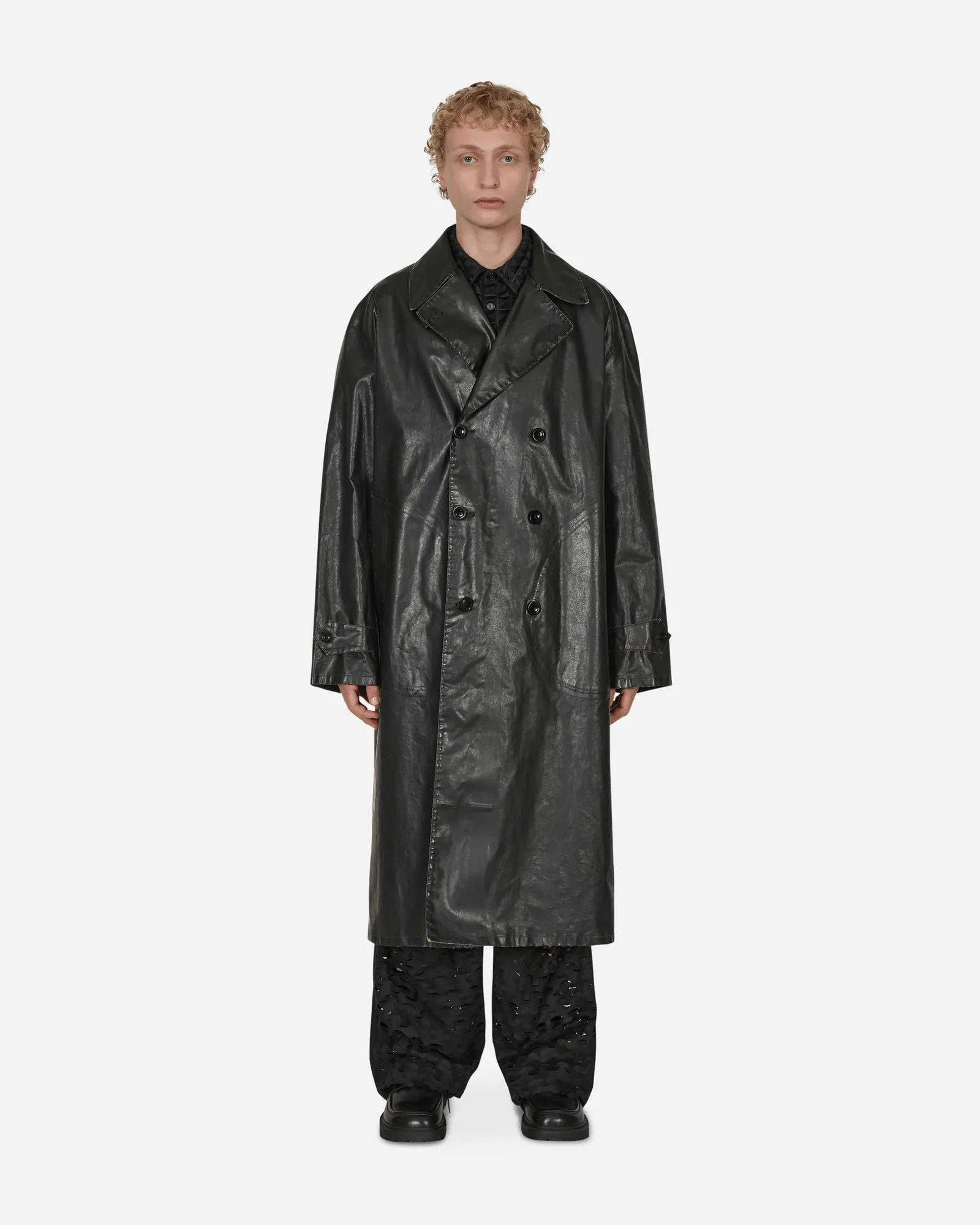 Coated Trench Coat