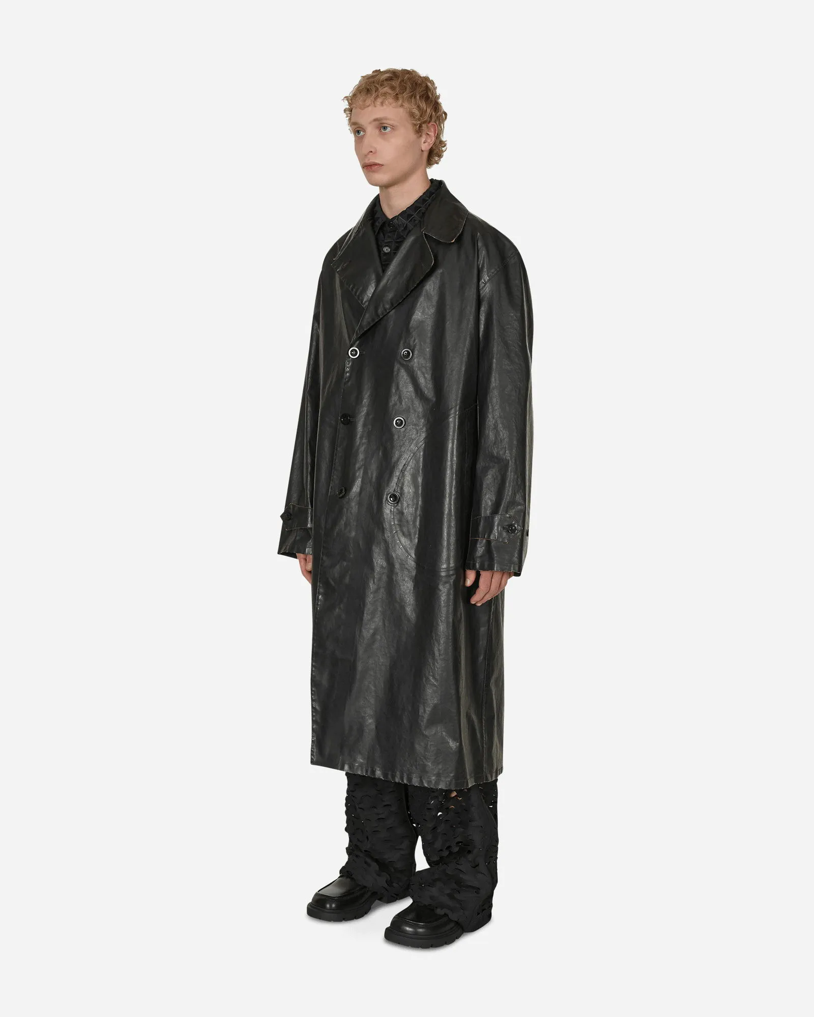 Coated Trench Coat