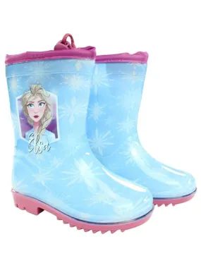 Disney - Bottes fille imprimé La Reine Des Neiges - Bleu