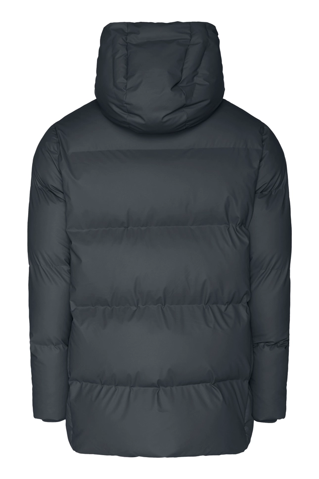 Doudoune RAINS Hooded Puffer Coat Slate