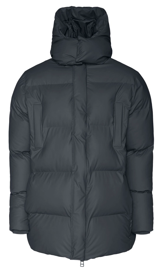 Doudoune RAINS Hooded Puffer Coat Slate