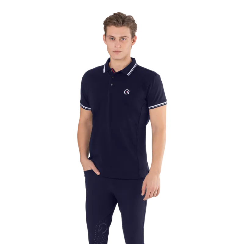 Ego7 - Polo manches courtes homme Top Air marine