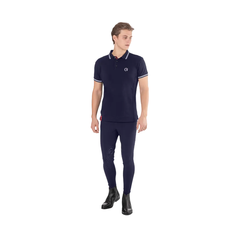 Ego7 - Polo manches courtes homme Top Air marine