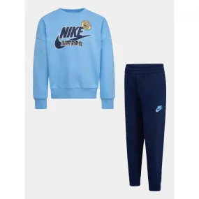 Ensemble de survêtement logo club bleu enfant - Nike | wimod