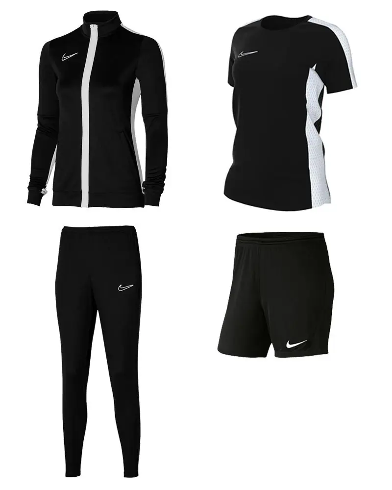 Ensemble Nike Academy 23 pour Femme. Survêtement + Maillot + Short (4 pièces)