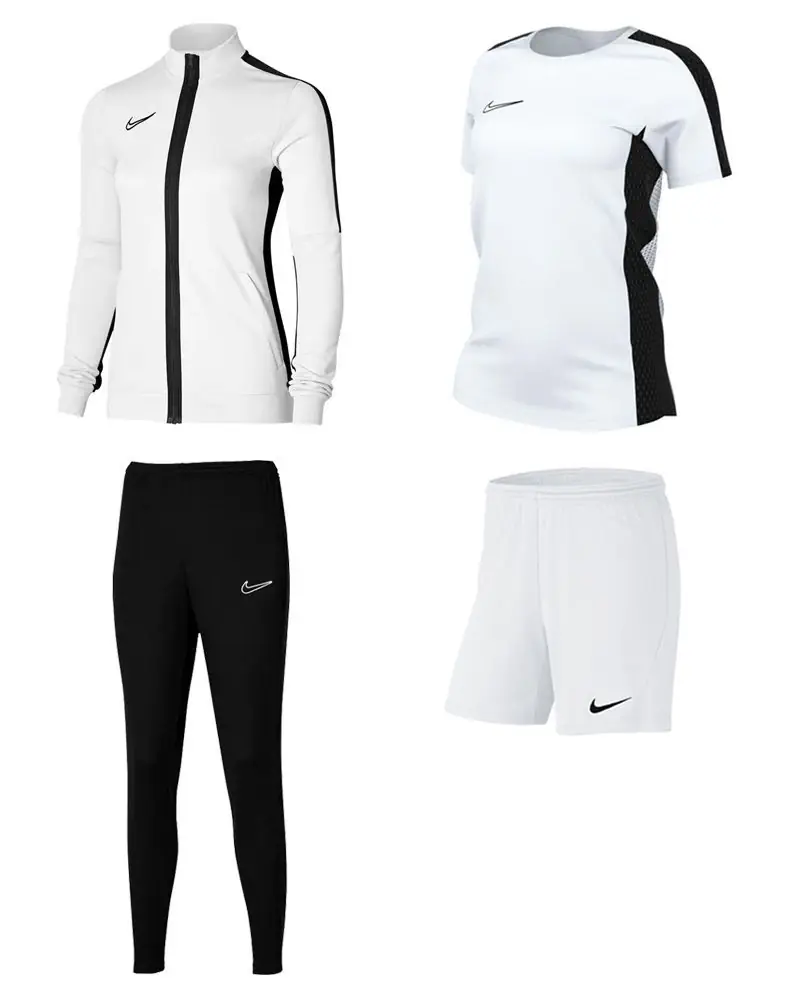 Ensemble Nike Academy 23 pour Femme. Survêtement + Maillot + Short (4 pièces)