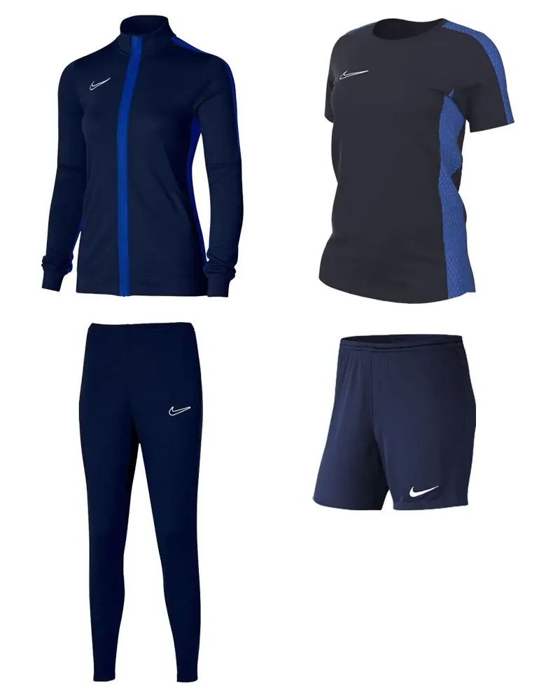 Ensemble Nike Academy 23 pour Femme. Survêtement + Maillot + Short (4 pièces)