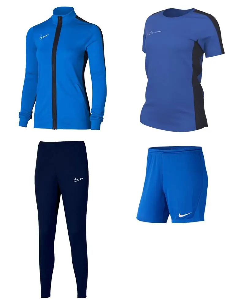 Ensemble Nike Academy 23 pour Femme. Survêtement + Maillot + Short (4 pièces)