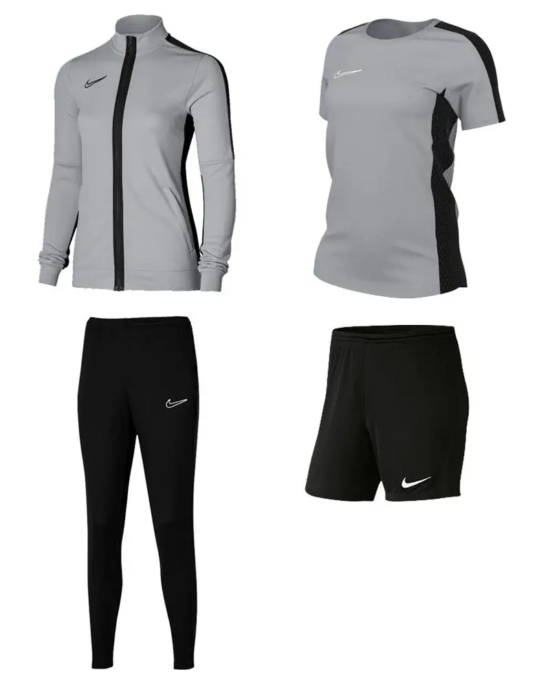 Ensemble Nike Academy 23 pour Femme. Survêtement + Maillot + Short (4 pièces)