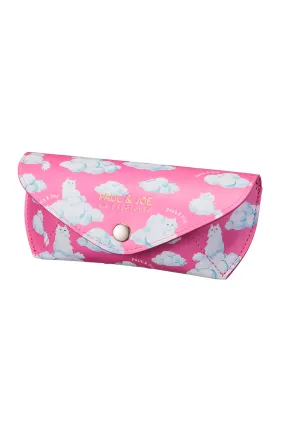 Etui à lunettes rose motif nuages et Gipsy