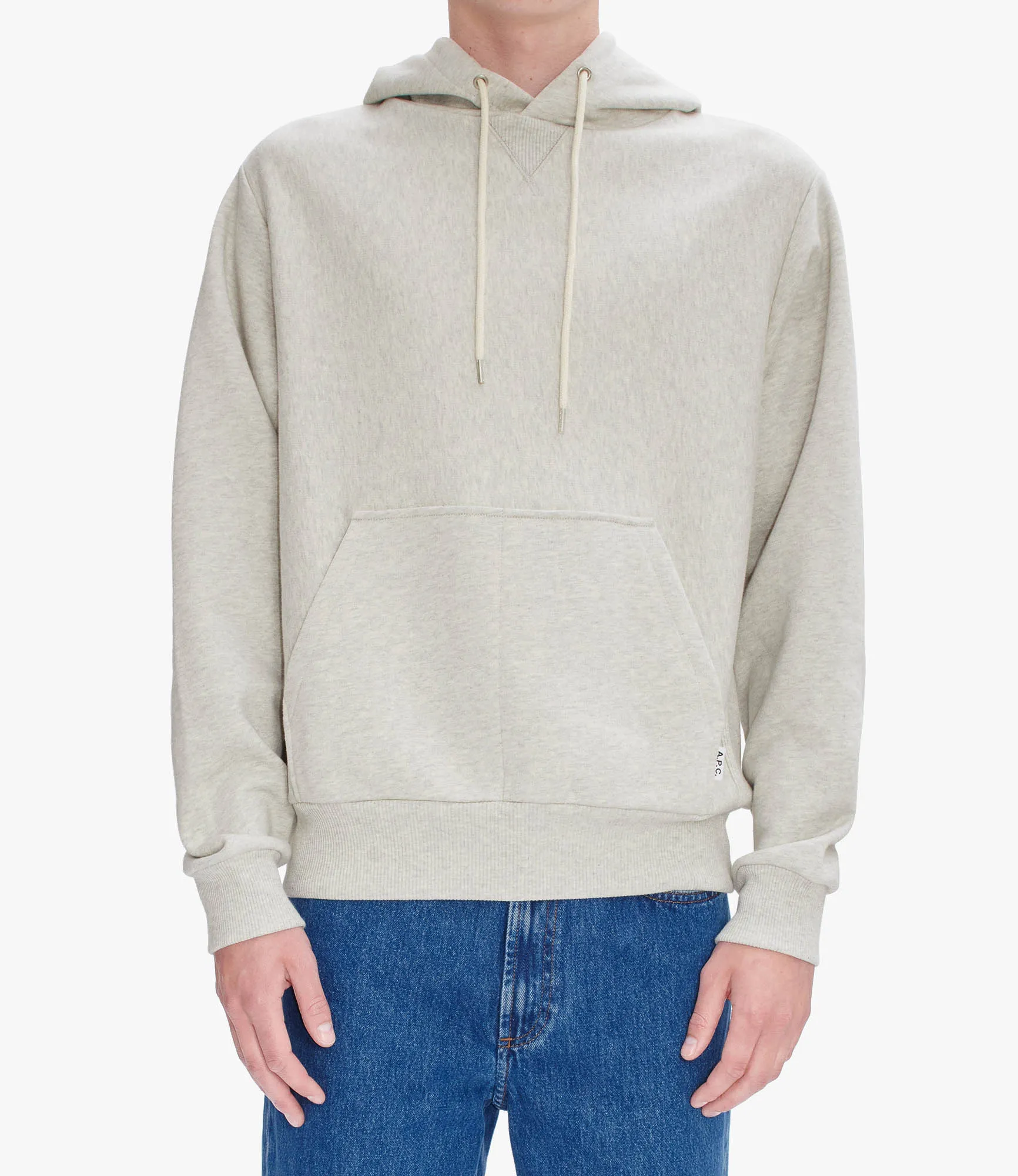 Hoodie Bruce Ecru chiné | A.P.C.