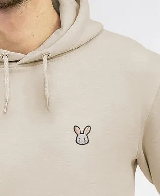 Hoodie femme Picto Lapin brodé