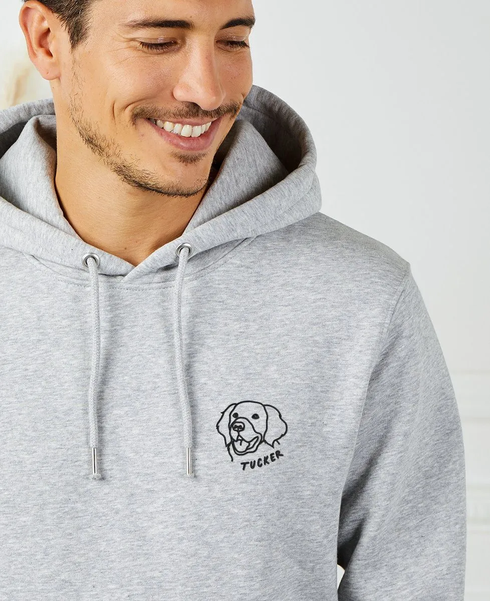 Hoodie homme Animal brodé personnalisé