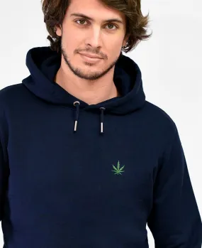 Hoodie homme CannaWeed (brodé)