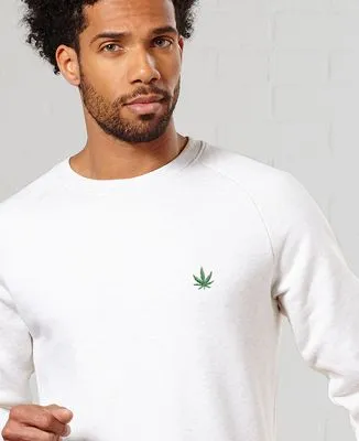 Hoodie homme CannaWeed (brodé)