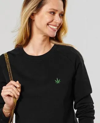 Hoodie homme CannaWeed (brodé)