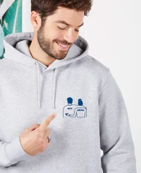 Hoodie homme Couple mon amour (brodé)