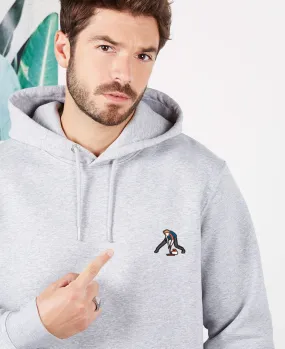 Hoodie homme Curling (brodé)