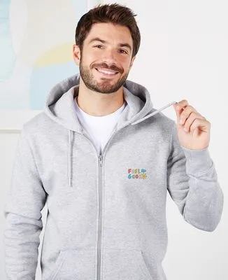 Hoodie homme Feel good (brodé)