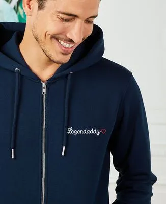 Hoodie homme Legendaddy (brodé)