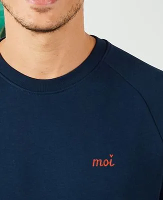 Hoodie homme Moi (brodé)