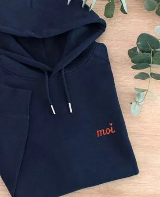 Hoodie homme Moi (brodé)