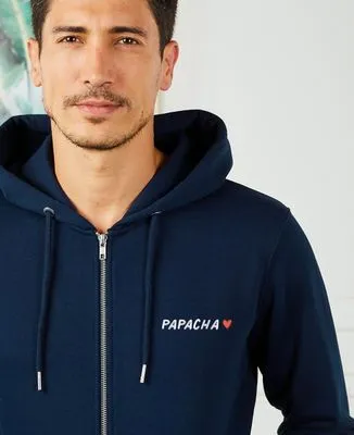 Hoodie homme Papacha (brodé)