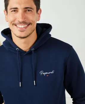 Hoodie homme Papounet brodé