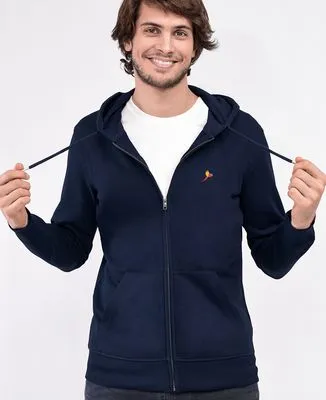 Hoodie homme Perroquet (brodé)