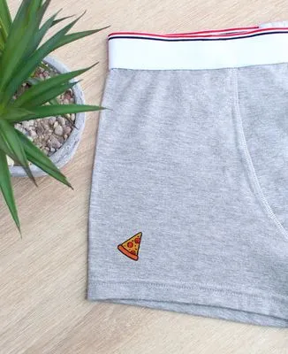 Hoodie homme Pizza (brodé)