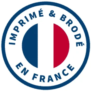 Hoodie homme Vélo tricolore (brodé)