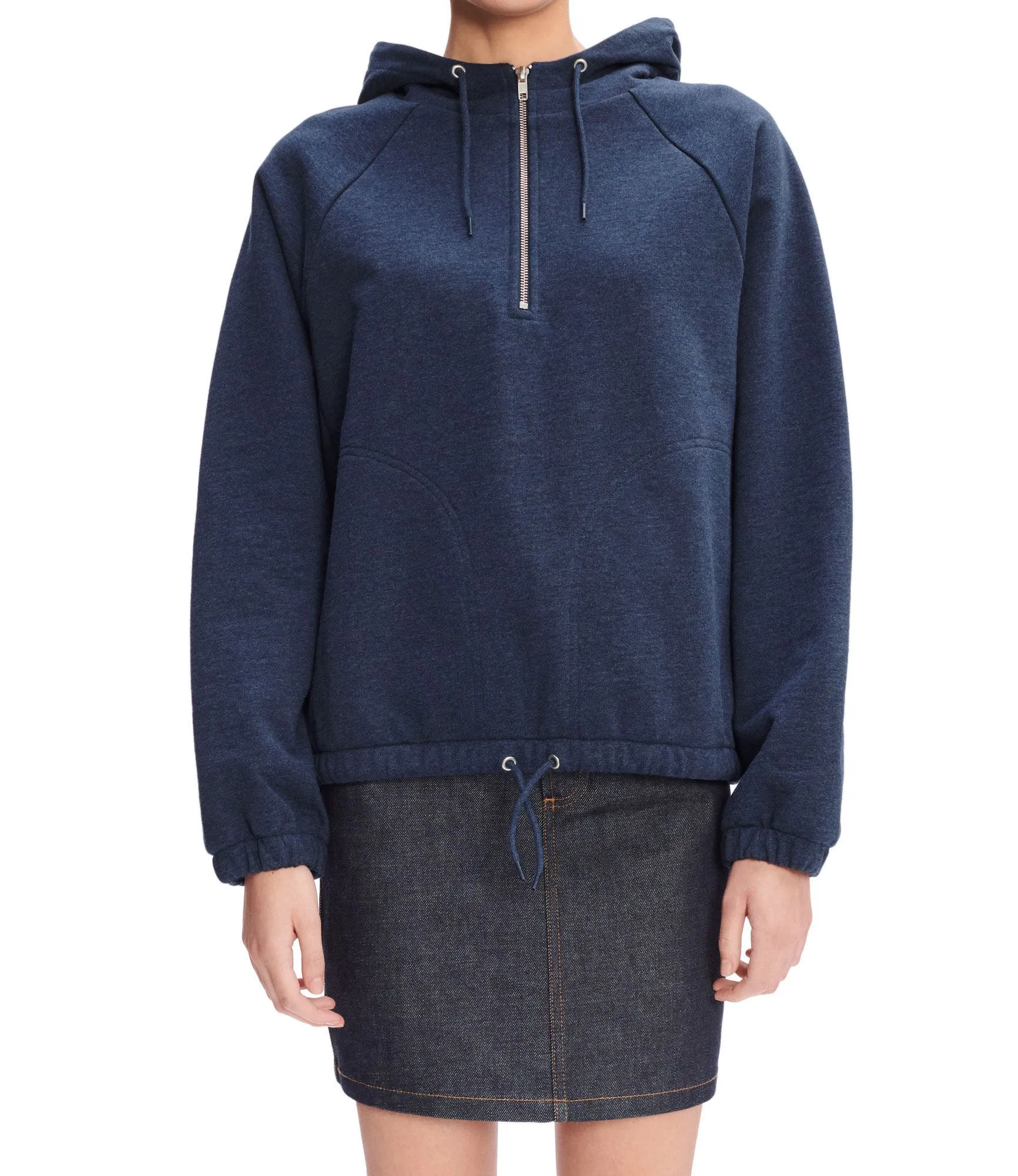 Hoodie Nina Marine chiné | A.P.C.