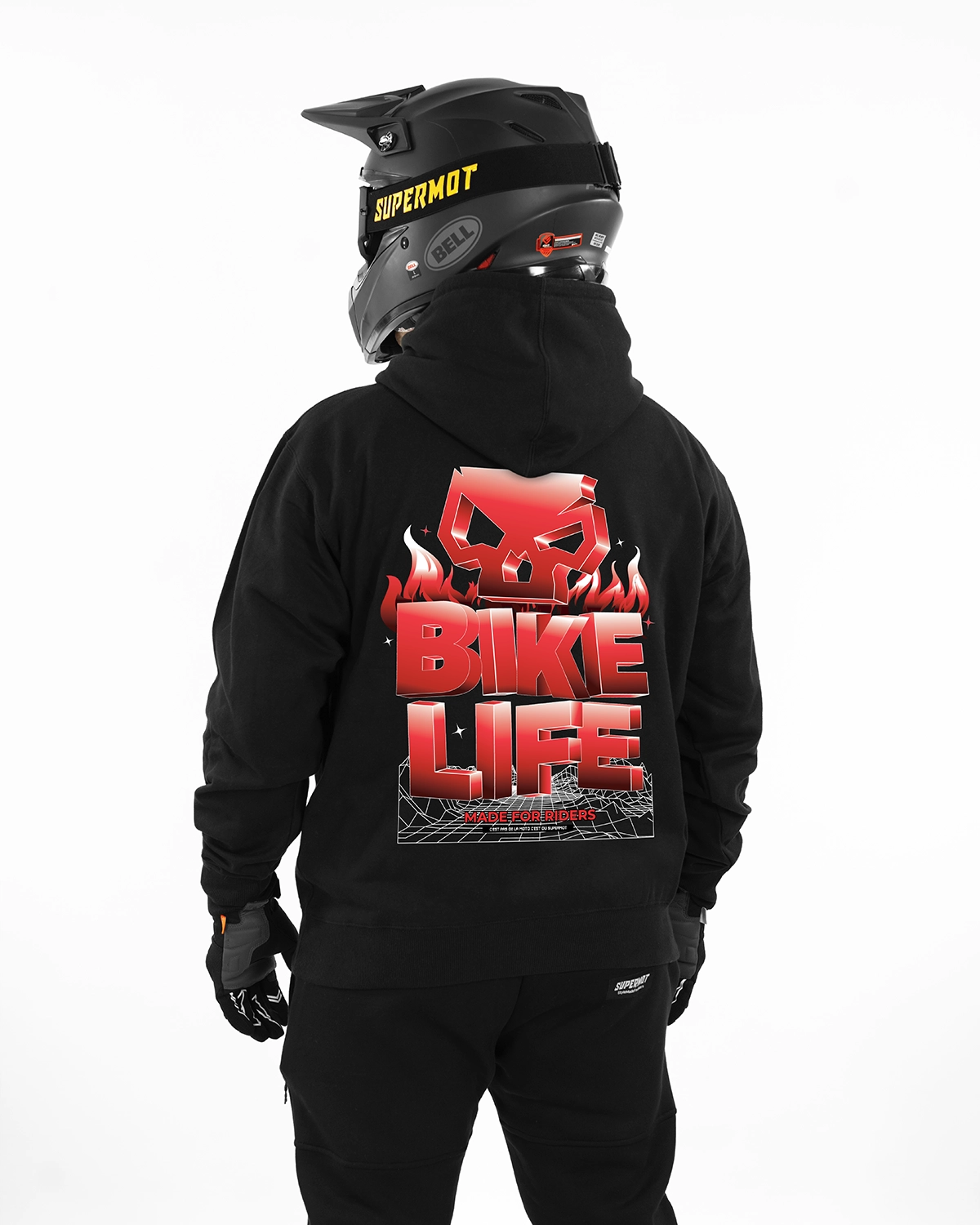 Hoodie Sweat à Capuche BIKELIFE - SUPERMOT® - Boutique Officielle