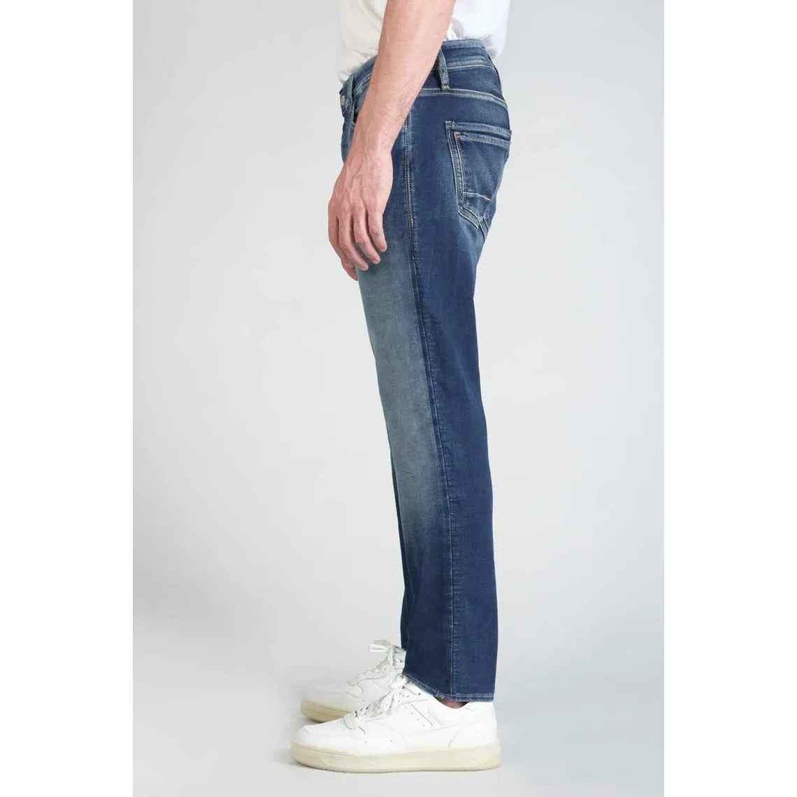 Jeans ajusté BLUE JOGG 700/11, longueur 34 bleu en coton Aiden | 3 Suisses