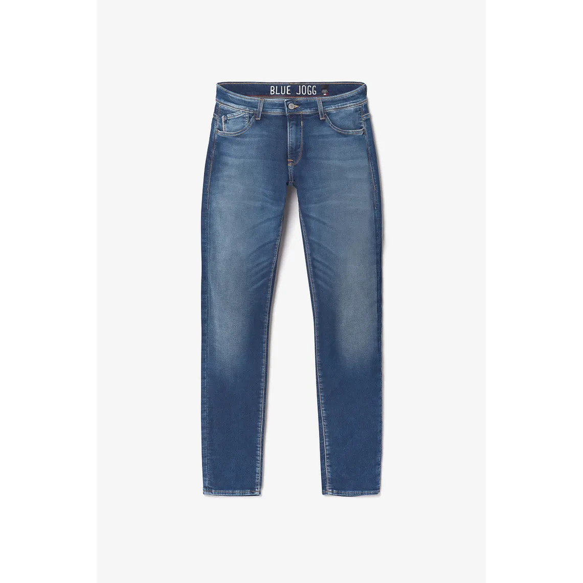 Jeans ajusté BLUE JOGG 700/11, longueur 34 bleu en coton Aiden | 3 Suisses